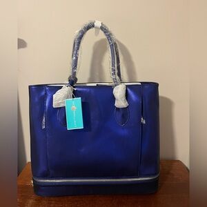 Elegant Be Brilliant Blue Tote